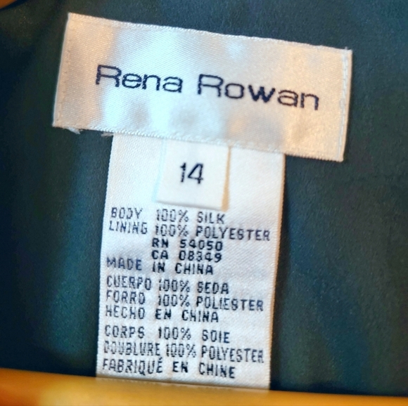 Rena Rowan Silk Top - Picture 5 of 5